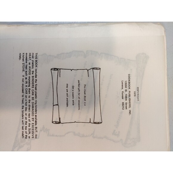 Expressions Hope Lutheran Church Cookbook Dearborn, Michigan-1979 - Picture 7 of 16